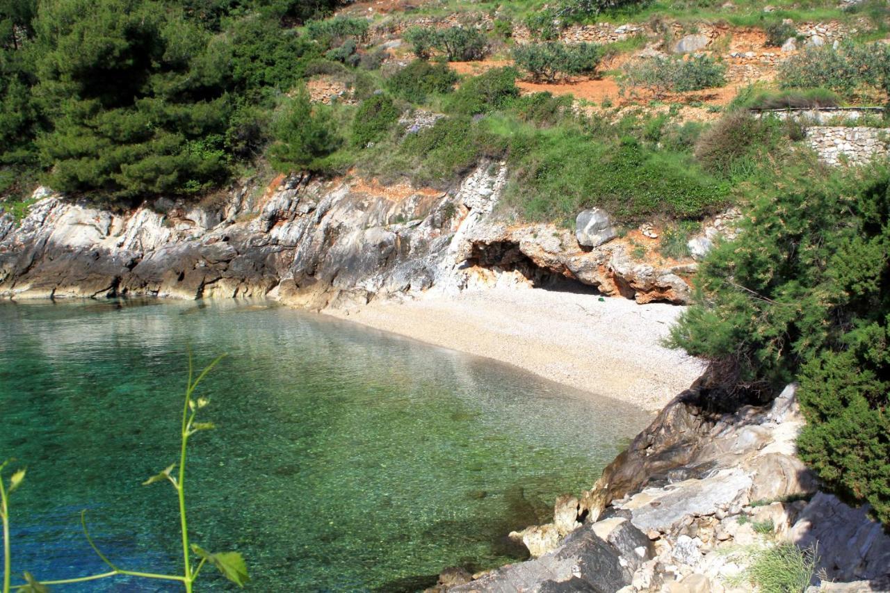 Seaside Secluded Apartments Cove Tvrdni Dolac, Hvar - 12655 Gdinj Exteriör bild