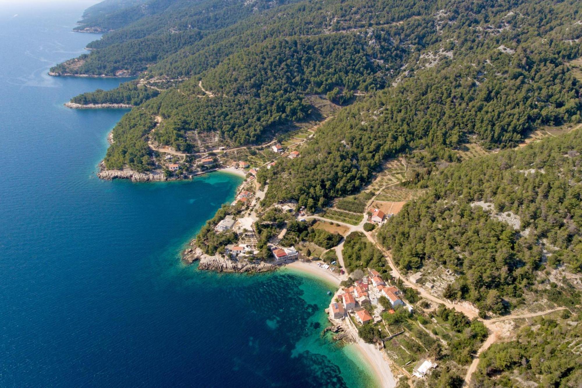 Seaside Secluded Apartments Cove Tvrdni Dolac, Hvar - 12655 Gdinj Exteriör bild